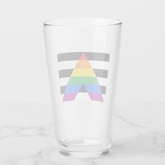 Ally Pride-vlag Glas (Achterkant)