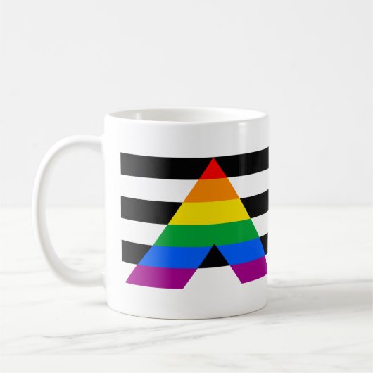 Ally Pride-vlag Koffiemok (Links)