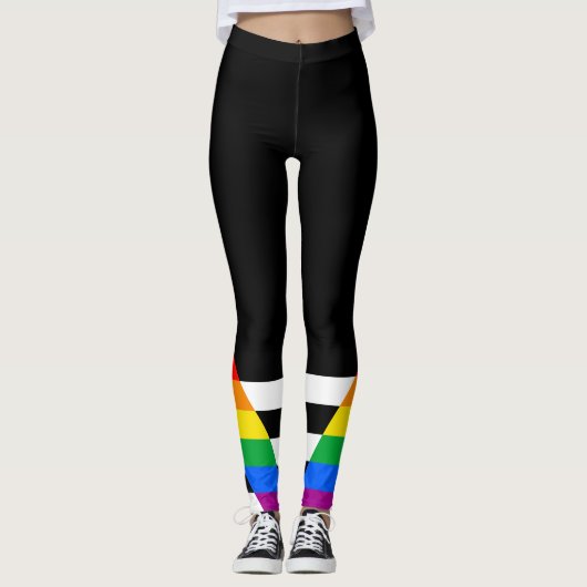 Ally Pride-vlag Leggings (Voorkant)