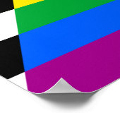 Ally Pride-vlag Poster (Hoek)