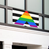 Ally Pride-vlag Spandoek (Buitenkant Gebouw)