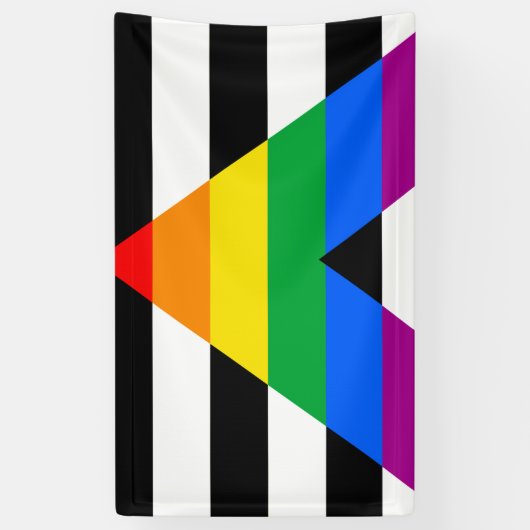 Ally Pride-vlag Spandoek (Verticaal)