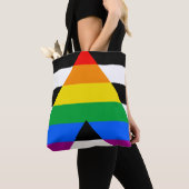 Ally Pride-vlag Tote Bag (Dichtbij)