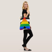 Ally Pride-vlag Tote Bag (Op model)