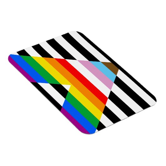 Ally Progress Pride Flag Magneet (Rechterzijde)