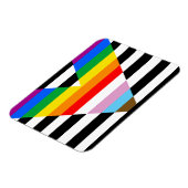 Ally Progress Pride Flag Magneet (Linkerzijde)