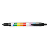 Ally Progress Pride Flag Zwarte Inkt Pen (Achterkant)