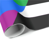 Ally Progress Pride Vlag Cadeaupapier (Rol Hoek)