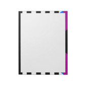 Ally Progress Pride Vlag Notitieblok (Linkerzijde)