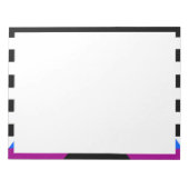 Ally Progress Pride Vlag Notitieblok (Voorkant)