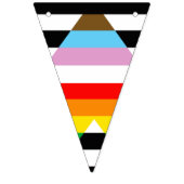Ally Progress Pride Vlag Vlaggetjes (Eerste vlag)