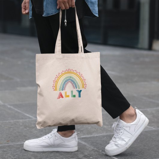 Ally Rainbow Canvas tas