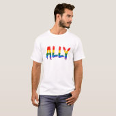 Ally Rainbow T-shirt (Voorkant volledig)