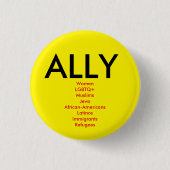 Ally Ronde Button 3,2 Cm (Voorkant)