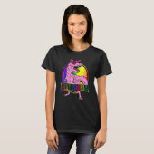 Ally Saurus T Rex Dinosaur Proud Ally Lgbt Pride T-shirt (Voorkant volledig)