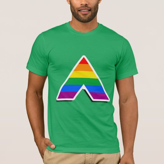 ALLY SYMBOL 3D T-SHIRT (Voorkant)