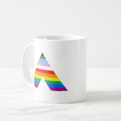 Ally Symbol LGBTQ POC Koffiemok (Voorkant links)