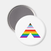 Ally Symbol LGBTQ POC Magneet (Voorkant / Achterkant)