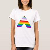 Ally Symbol LGBTQ POC T-shirt (Voorkant)