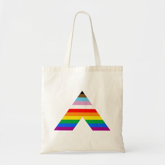 Ally Symbol LGBTQ POC Tote Bag (Voorkant)