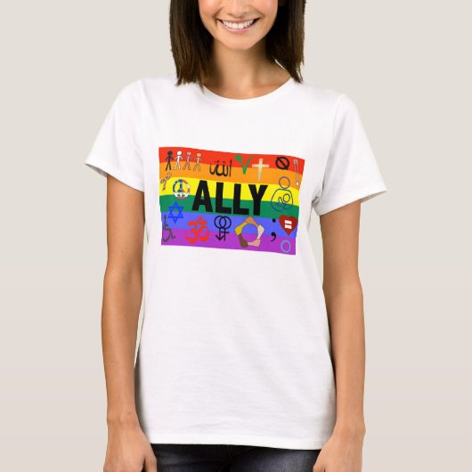 ALLY T-SHIRT (Voorkant)