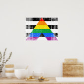 ALLY VLAG ONSTELDEND -.png Poster (Keuken)