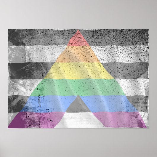 ALLY Vlag Vliegend -.png Poster (Voorkant)