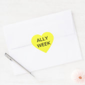 ALLY WEEK HART STICKER (Envelop)