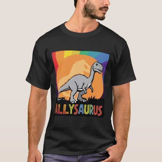 Allysaurus Dinosaur T-shirt (Voorkant)