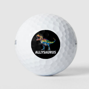 Allysaurus LGBT Dinosaurus Regenboogvlag Ally LGBT Golfballen