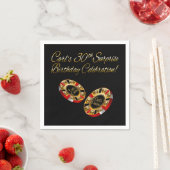 ALLYSON Casino Style Party VRAAG ME 4 NAMEN IN CHI Servetten (Insitu)