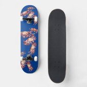 AllyUP Sun Fun Crab Salad Persoonlijk Skateboard (Voorkant)