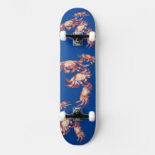AllyUP Sun Fun Crab Salad Persoonlijk Skateboard (Voorkant)