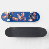 AllyUP Sun Fun Crab Salad Persoonlijk Skateboard (Horizontaal)