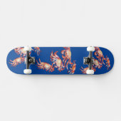 AllyUP Sun Fun Crab Salad Persoonlijk Skateboard (Horizontaal)
