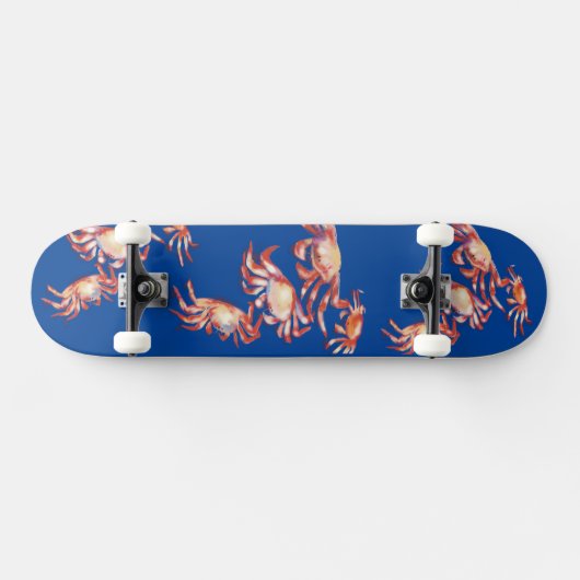 AllyUP Sun Fun Crab Salad Persoonlijk Skateboard (Horizontaal)