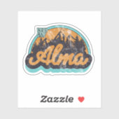 Alma, Arkansas Sticker (Vel)
