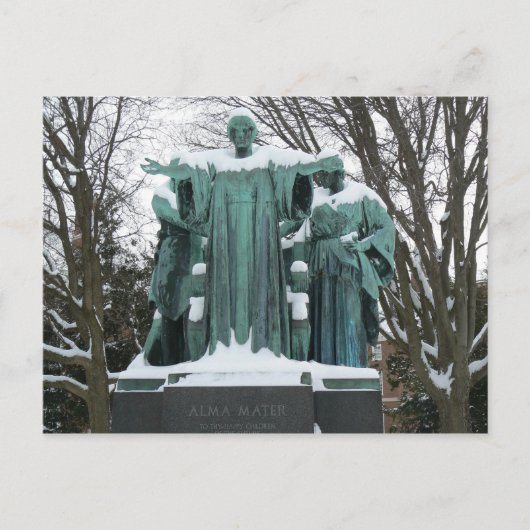 Alma Mater-postkaart Briefkaart (Voorkant)