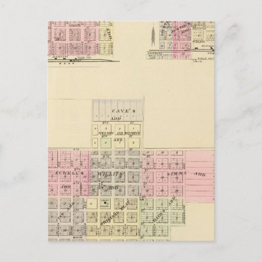 Alma, Nebraska Briefkaart (Voorkant)