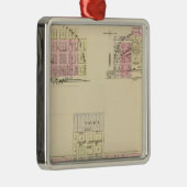 Alma, Nebraska Metalen Ornament (Rechts)