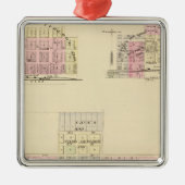 Alma, Nebraska Metalen Ornament (Voorkant)