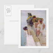 Alma-Tadema | A Coign of Vantage, 1895 Briefkaart (Voorkant / Achterkant)