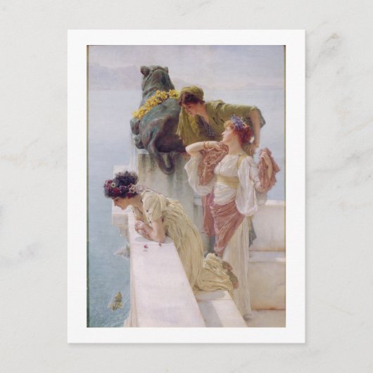 Alma-Tadema | A Coign of Vantage, 1895 Briefkaart (Voorkant)