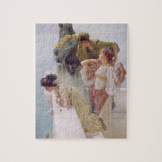 Alma-Tadema | A Coign of Vantage, 1895 Legpuzzel (Verticaal)