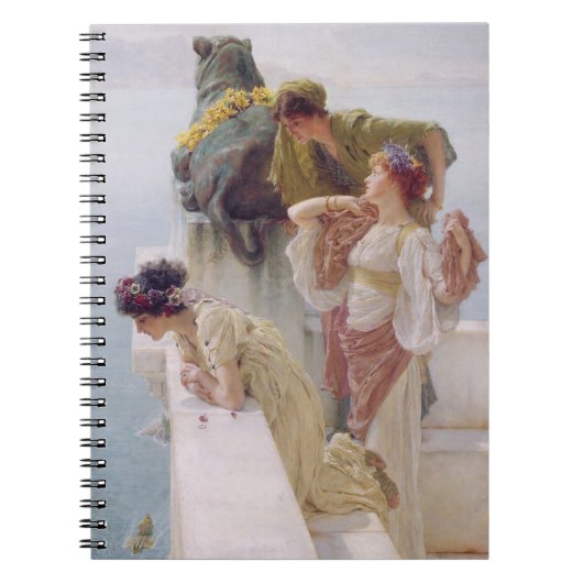 Alma-Tadema | A Coign of Vantage, 1895 Notitieboek (Voorkant)