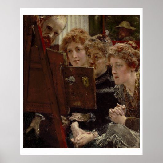 Alma-Tadema | A Family Group, 1896 Poster (Voorkant)