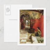 Alma-Tadema | An Oleander, 1882 Briefkaart (Voorkant / Achterkant)