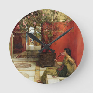 Alma-Tadema   An Oleander, 1882 Ronde Klok