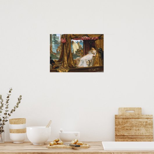 Alma-Tadema - Antony Cleopatra Poster (Keuken)