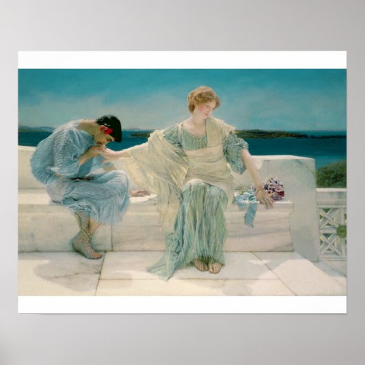 Alma-Tadema | Ask me no more, 1906 Poster (Voorkant)